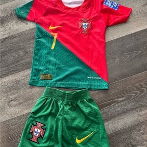 Nike Kids Portugal National Team Ronaldo Soccer Jersey